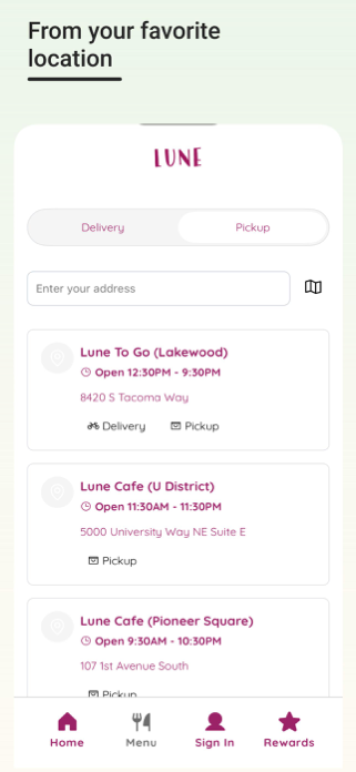 Lune Cafe Screenshot 5 of 5