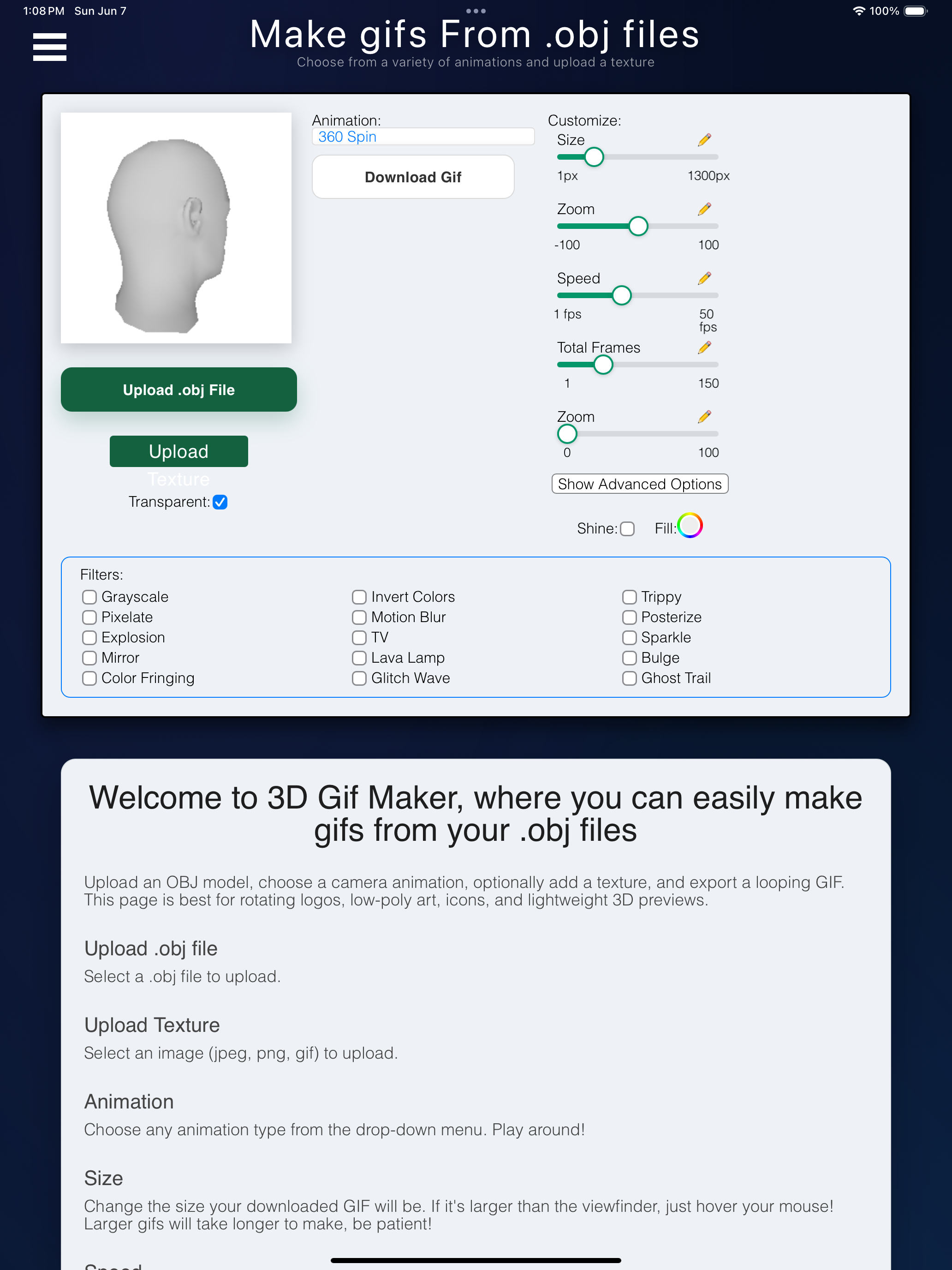 3D Gif Maker App screenshot 8