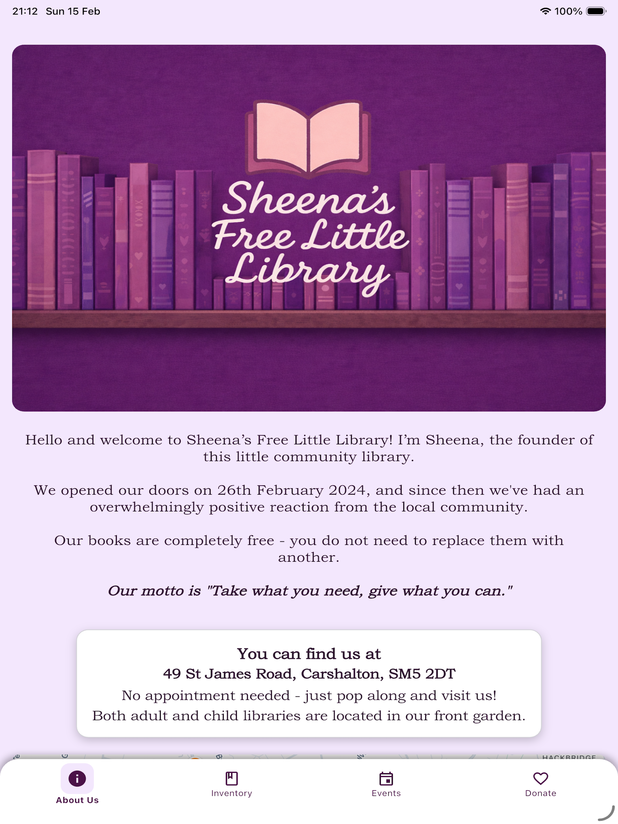Sheena's Library screenshot 4