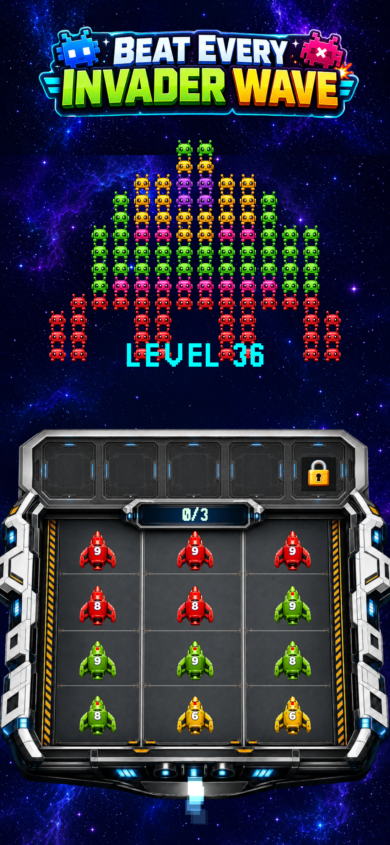 Color Invaders: Space Shooter