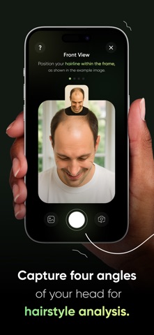 AI Hair Scanner & Health Check iPhone screenshot