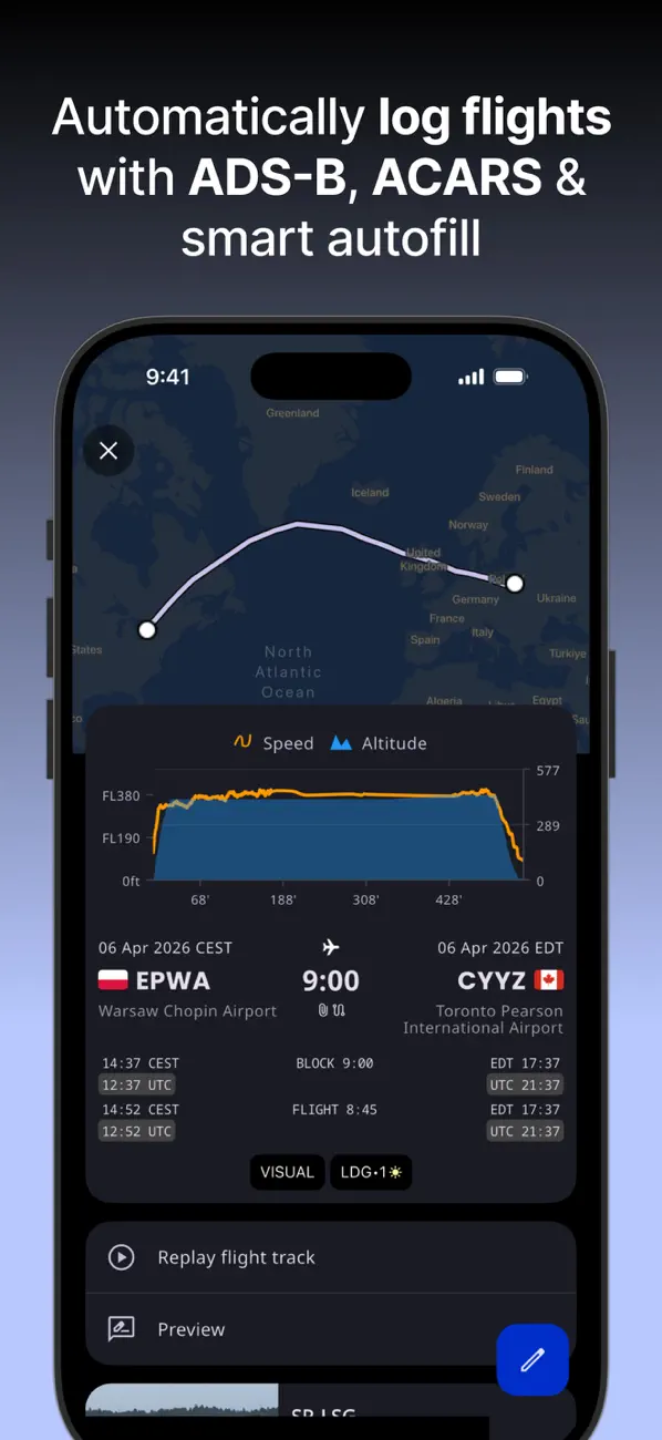 Screenshot #2 pour FLYLOG.io - For Pilots