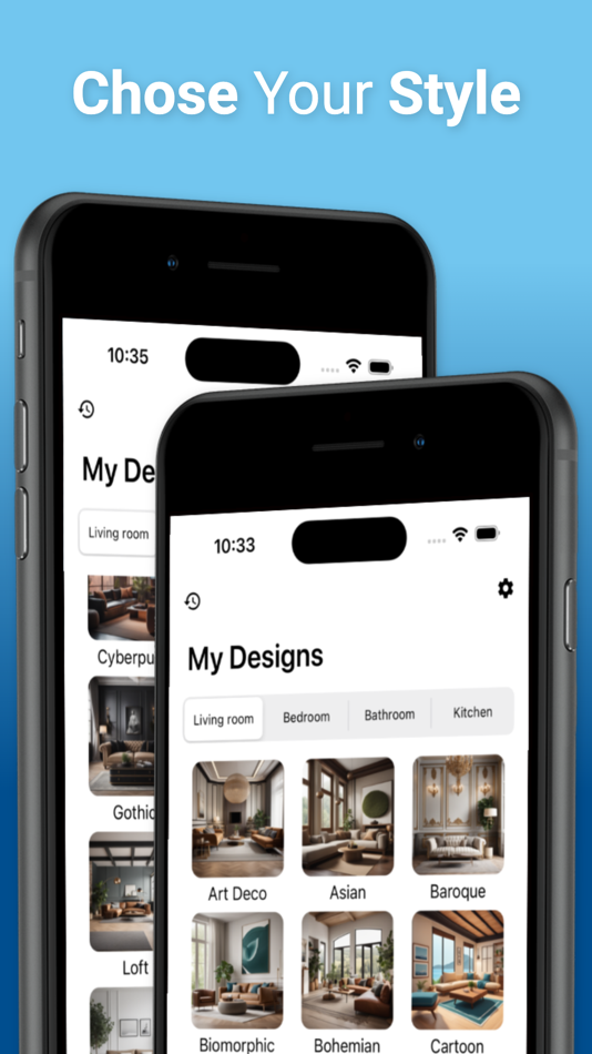 #3. DecorAIze - AI Home Designer (iOS) Podle: Deurcy Yasmine