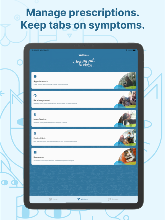 Thrive Pet Healthcare iPad screenshot 7 - Medical app