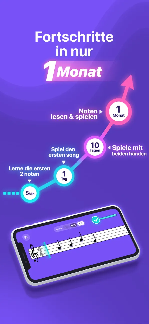 Simpia – Learn piano by songs iOS Mod IPA screenshot 5 - iOS app interface