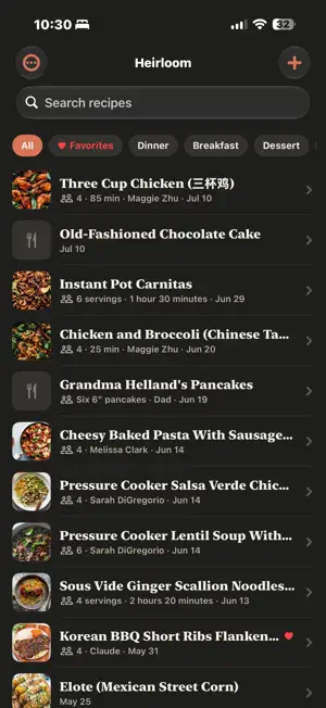 Heirloom – Family Recipes screenshot 2