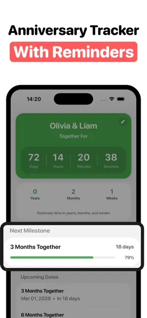 Love Counter Widget: Togethr screenshot 2