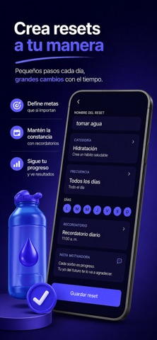 VitaHabit: 3 Logros al Día iPhone screenshot 2
