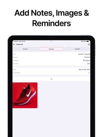 Expense Tracker• Money Manager ipad screenshot 3