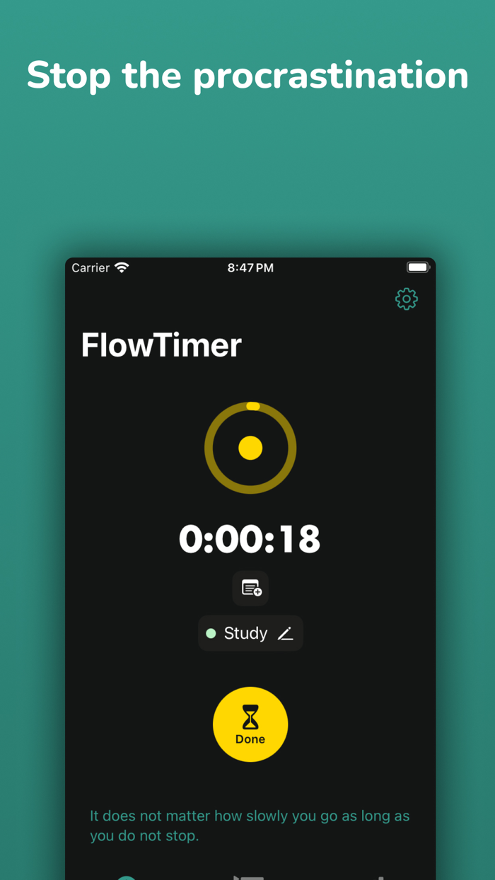 FlowTimer Productivity Waves