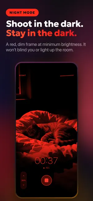 NoxCam - Black Screen Camera screenshot 3