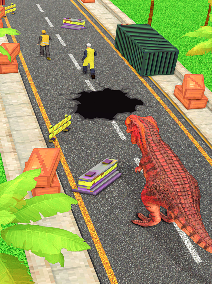 Dinosaur Hole Trap Dino Games