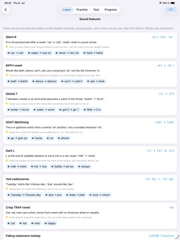 Accent Coach: Master Accents iPad screenshot