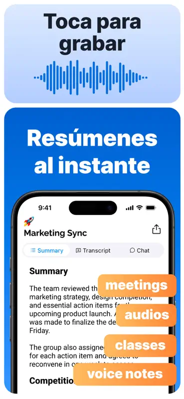 Summary - Notas con IA screenshot 2 of 9