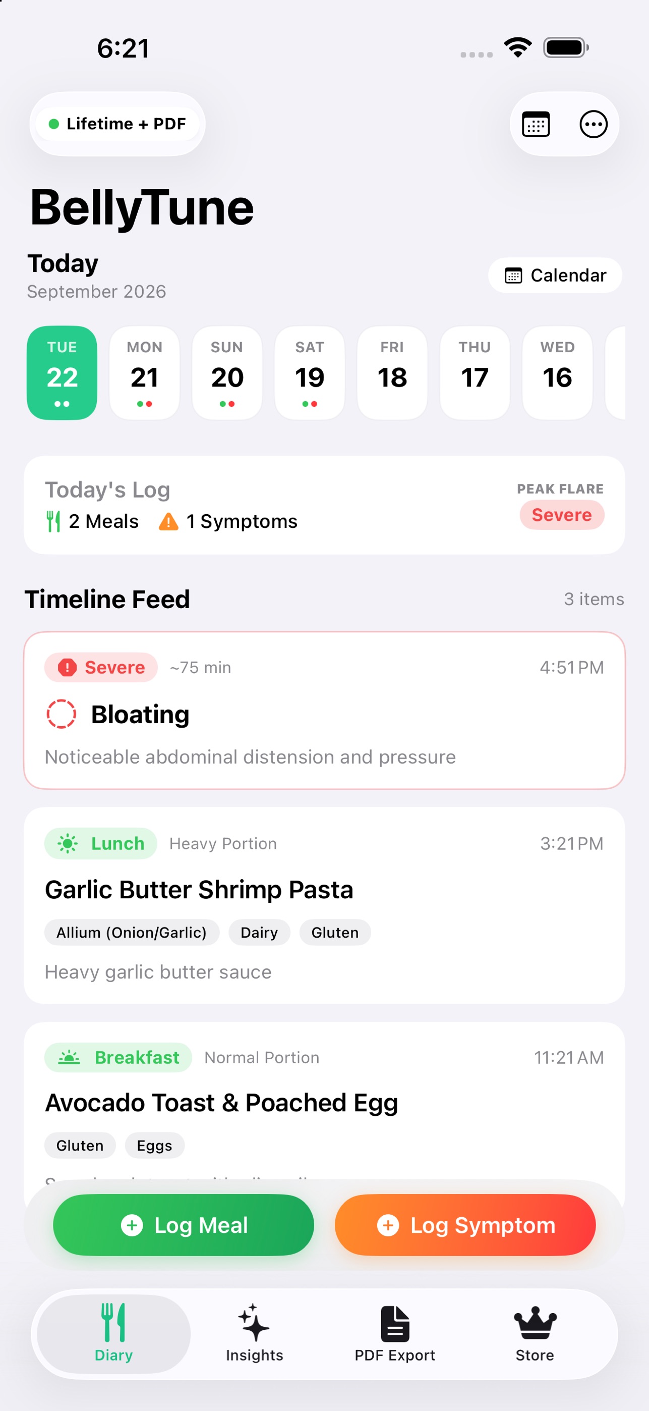 Screenshot 1 of BellyTune
