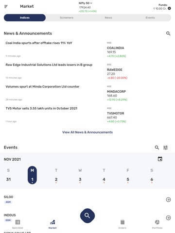 ALLWIN SECURITIES LIMITED iPad screenshot
