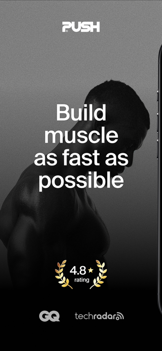 PUSH Workout & Gym Tracker Screenshot 1 of 8