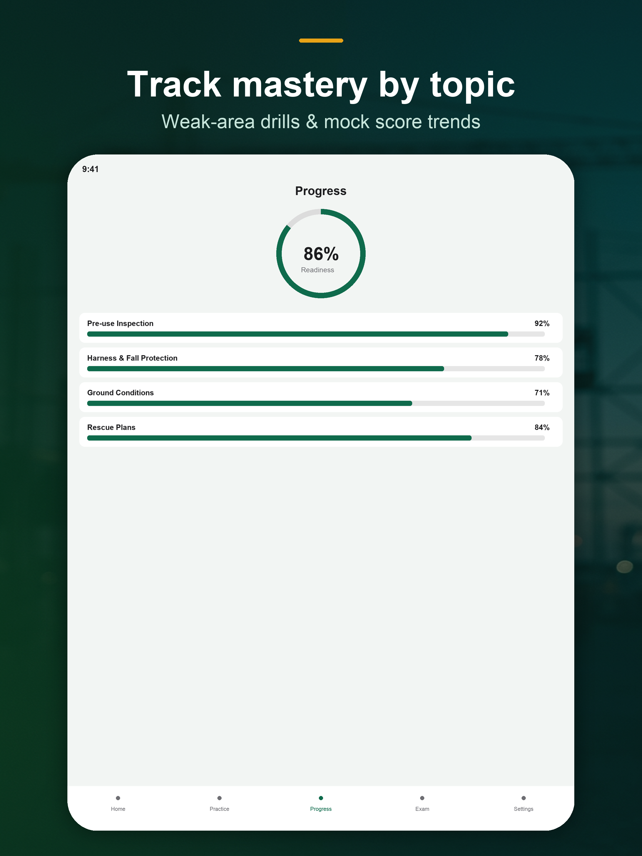 IPAF Powered Access Prep screenshot 9