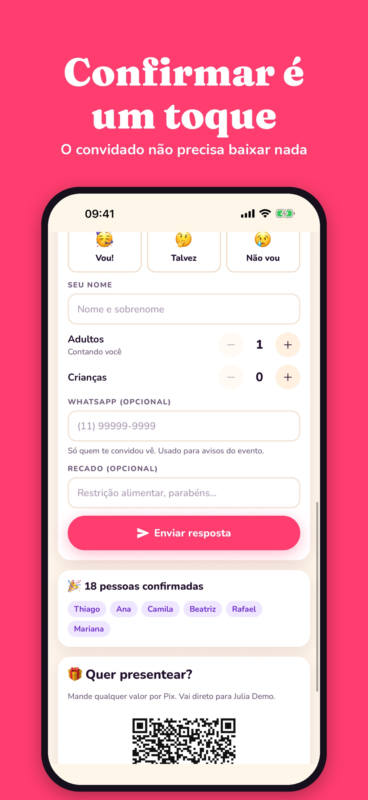 Screenshot 5 of Bora! Convite Digital