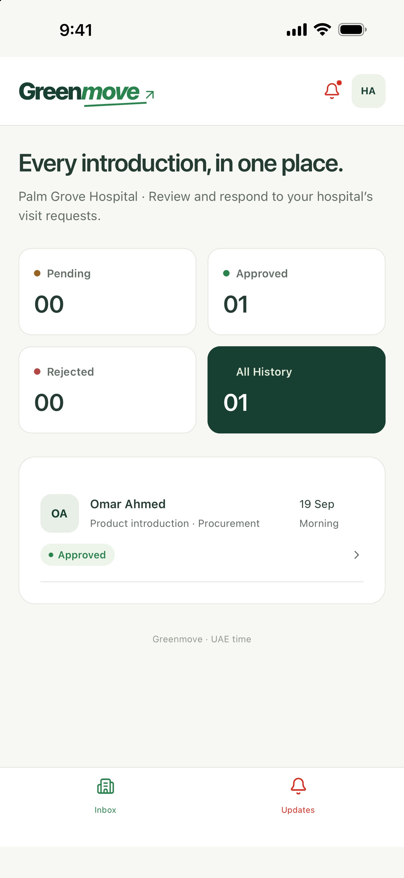 Screenshot 5 of Greenmove Visits