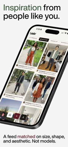 Lookr: Stylist Feedback & Feed iPhone screenshot