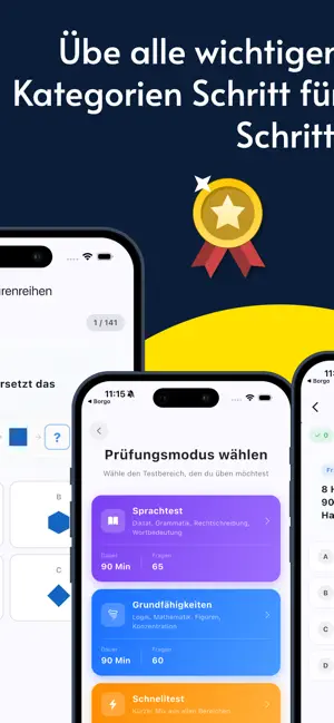 Einstellungstest Sachsen-Anh. screenshot 2