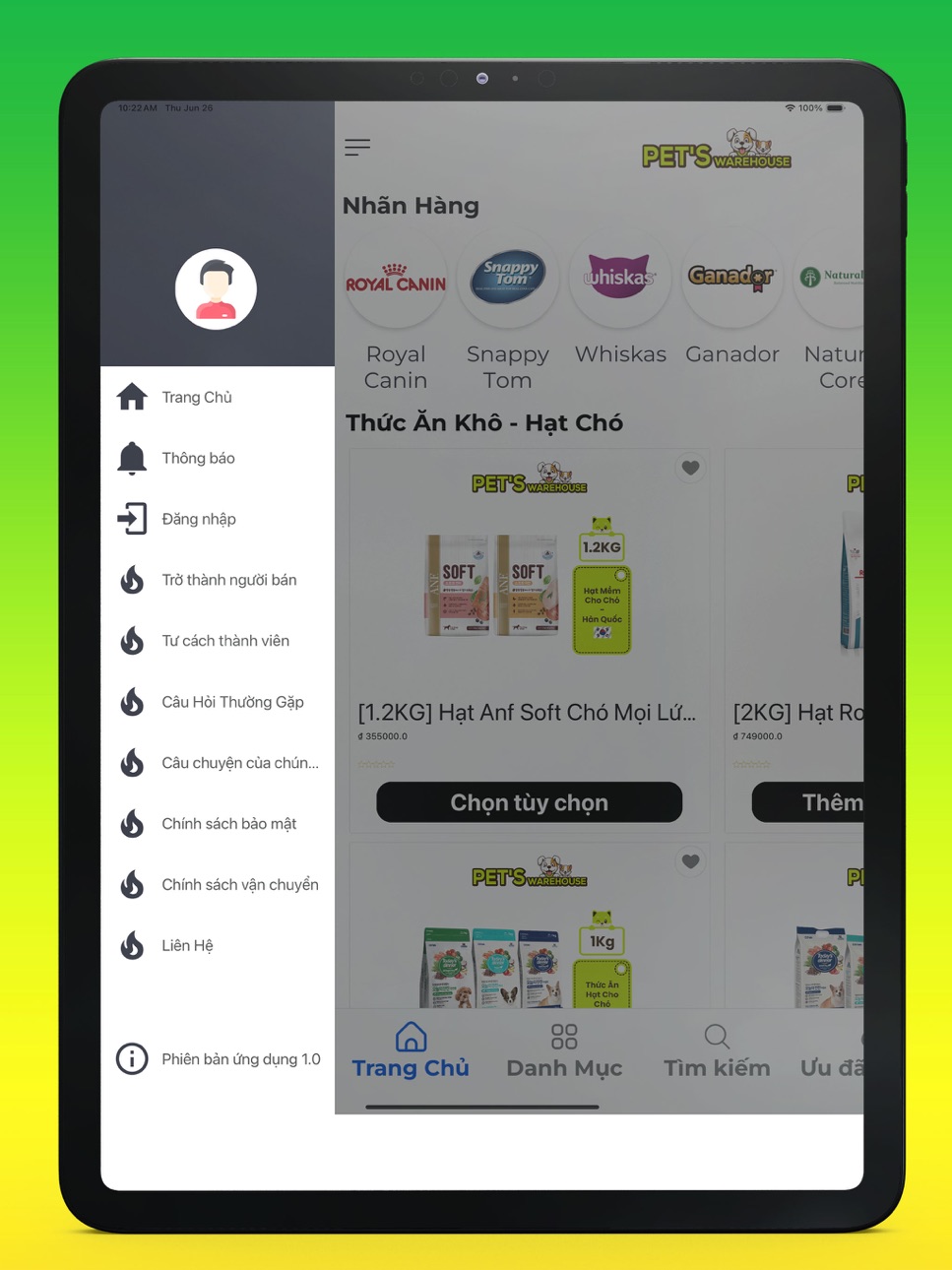 iPad screenshot