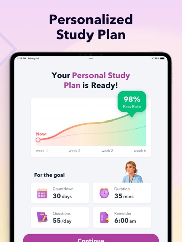 PMHNP Exam Prep Practice 2026 iPad screenshot