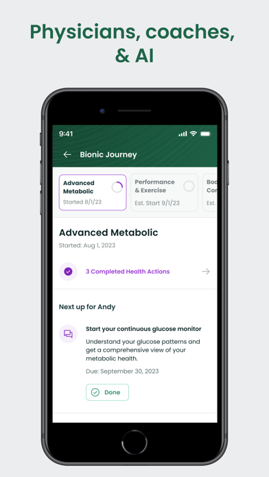Bionic Health Screenshot