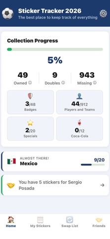 Sticker Tracker 2026 Screenshot 1 of 9
