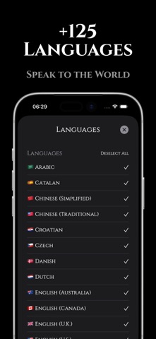 Tower of Babel: AI Translator iPhone screenshot