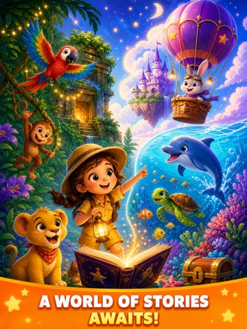 TaleBox:Audio Stories for Kids iPad screenshot