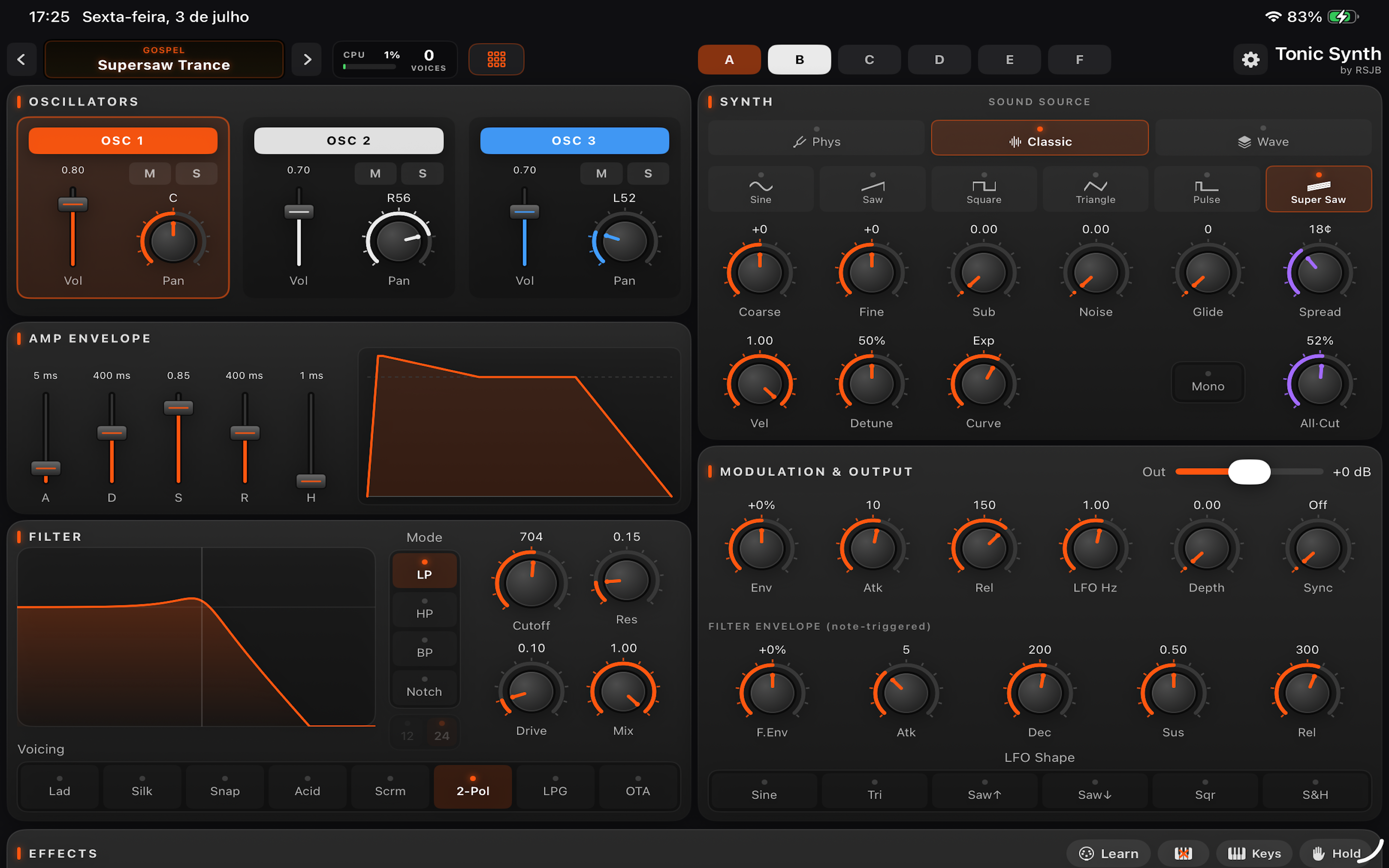 Tonic Synth screenshot 9
