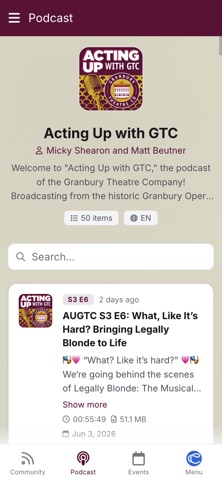 Acting Up with GTC iPhone screenshot