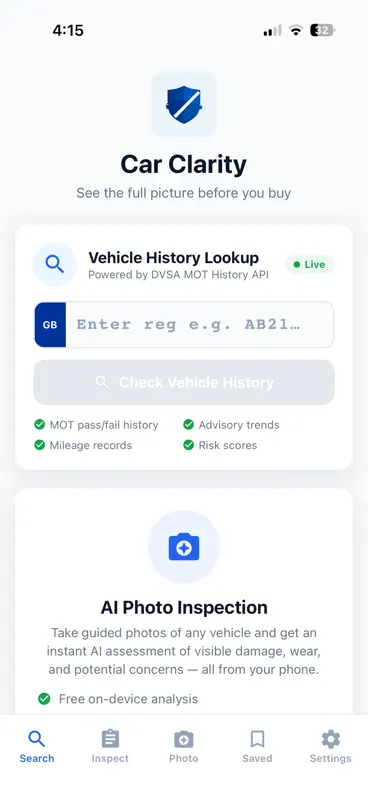CarClarity screenshot 3 of 5
