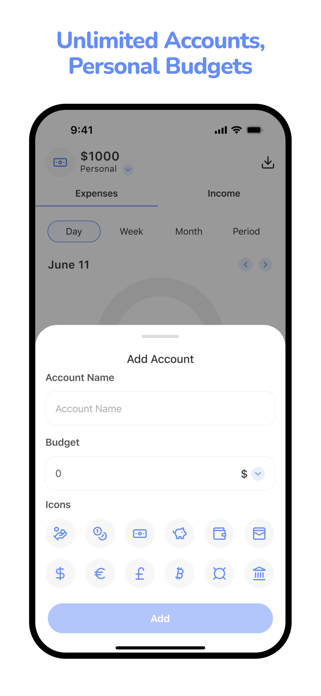 Finance Tracker: Budget Tool Screenshot 5 of 5