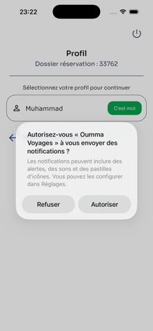Oumma Voyages screenshot