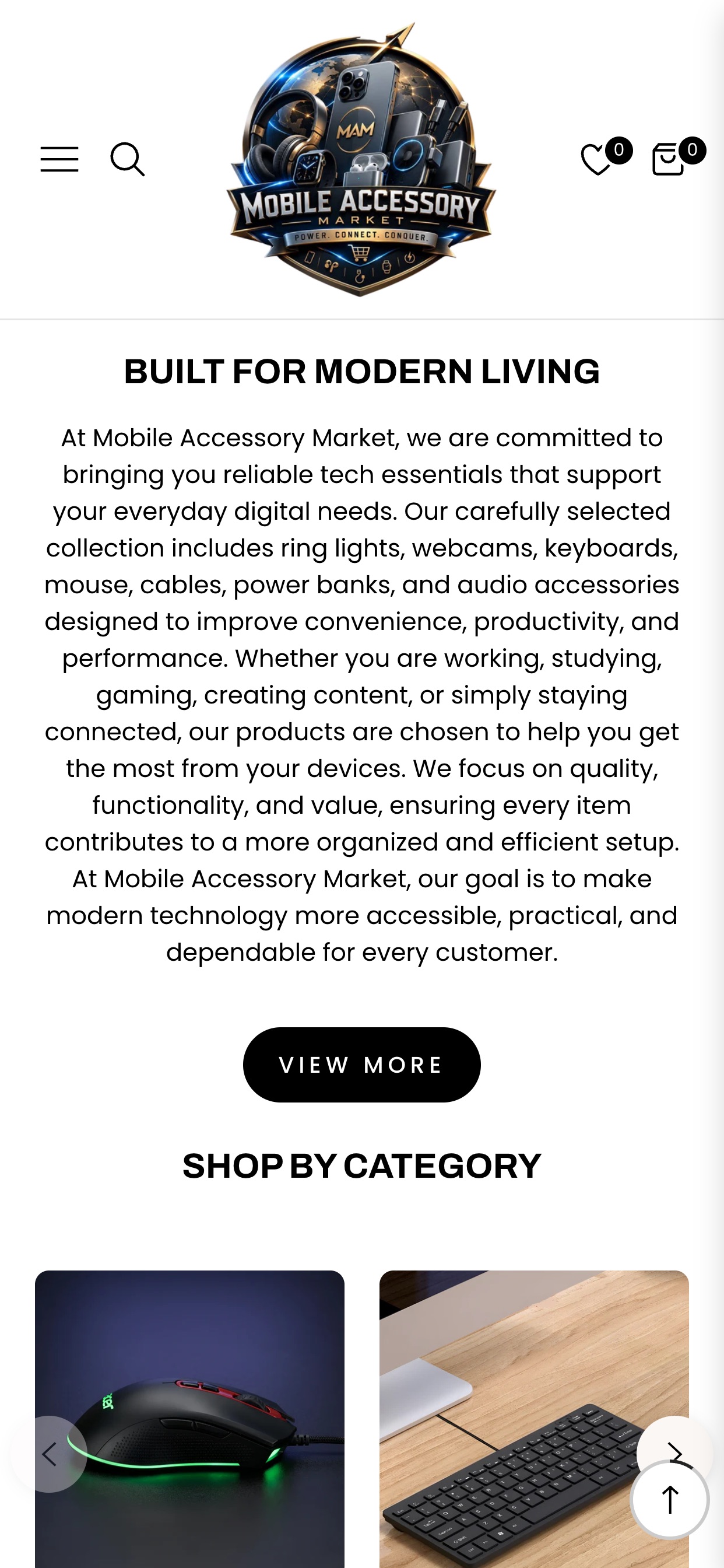 Screenshot 2 of Mobile Accessory Market