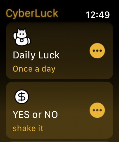 Apple Watch screenshot