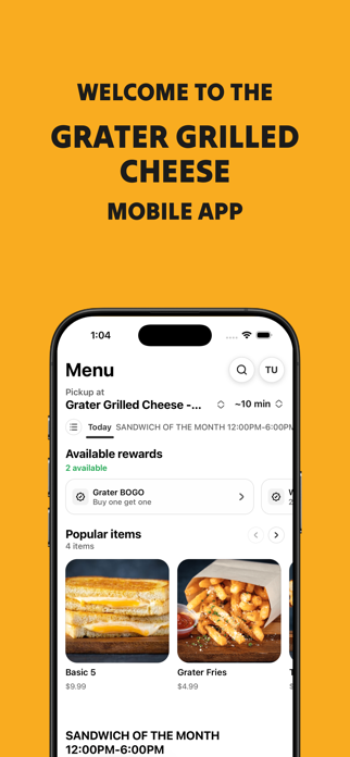 Grater Grilled Cheese Screenshot 1 of 5