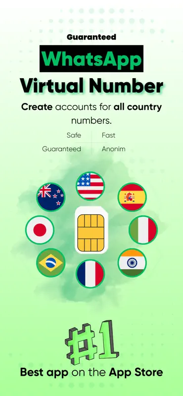 Get Virtual Number SMS Virtual screenshot 1 of 3