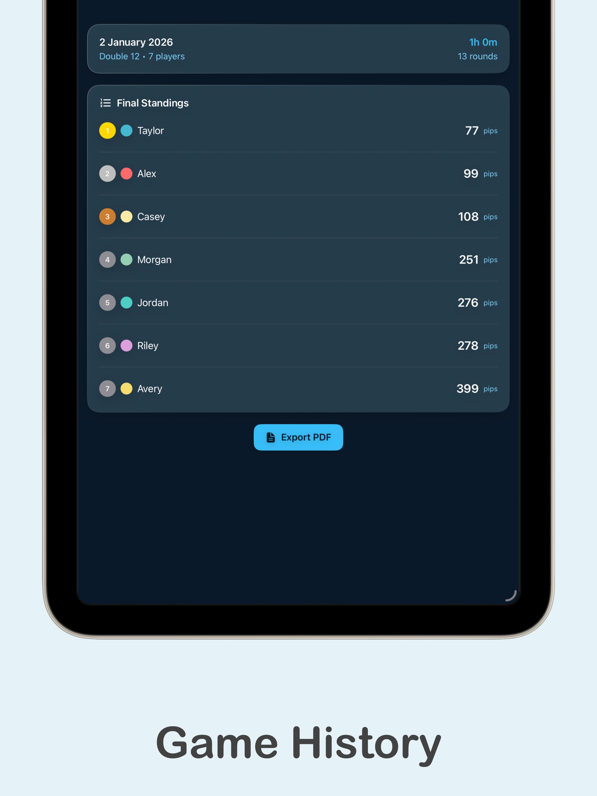 Domino Master: Scoreboard screenshot 12