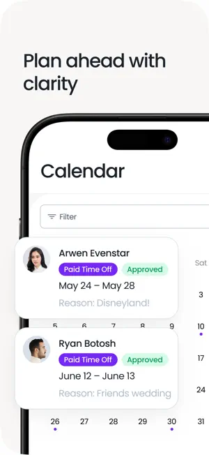 Vacation Tracker: PTO & Leave screenshot 1