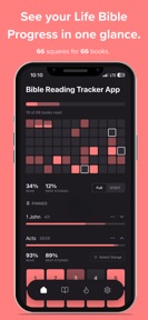 Bible Reading Tracker App screenshot