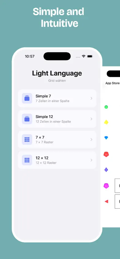 Light Language Grid Creator screenshot 2
