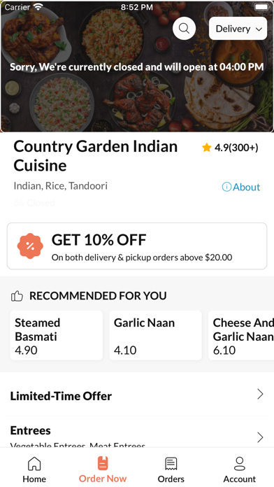 Country Garden Indian Cuisine Screenshot