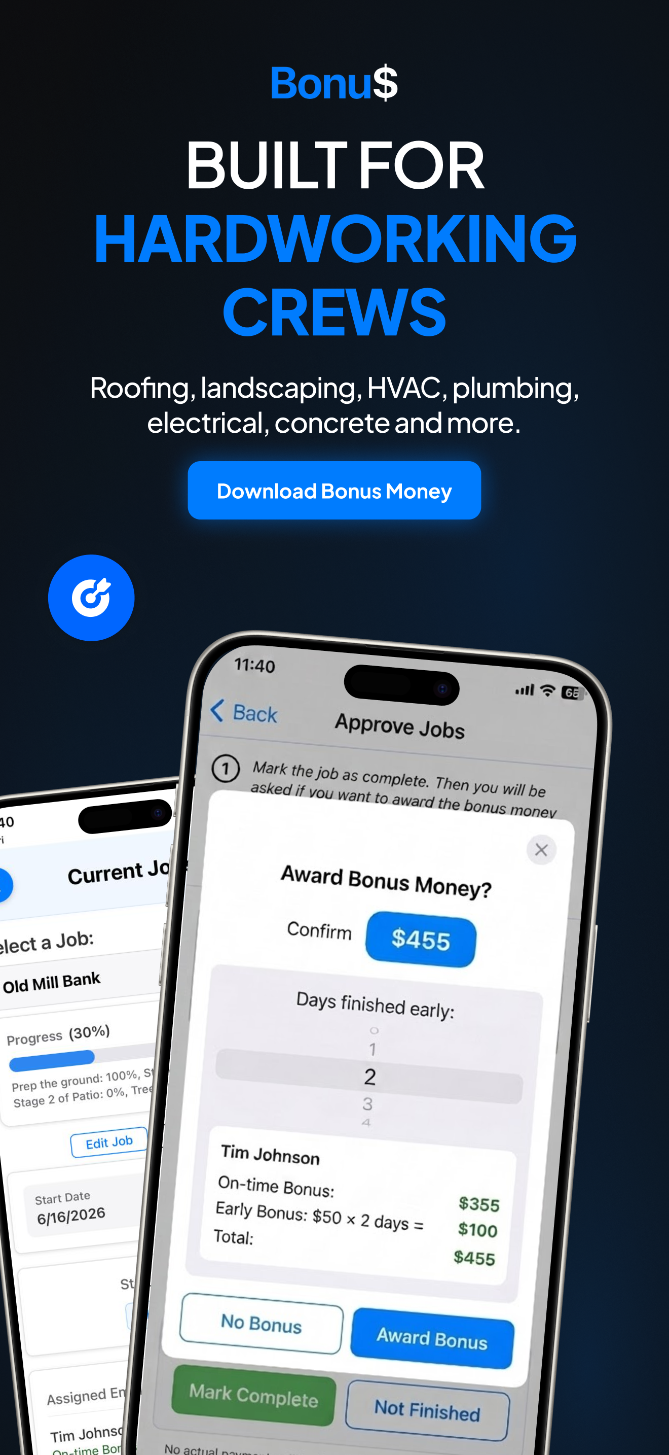 Bonus Money: Job Management screenshot 6