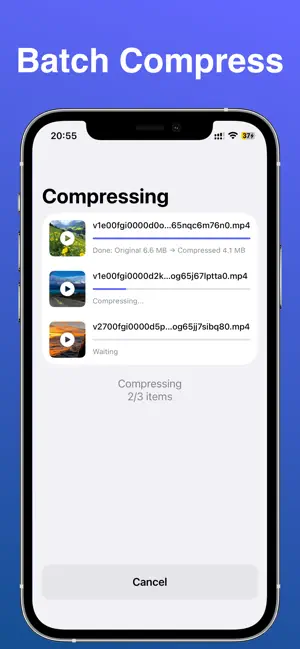 Video Compressor + Resizer! screenshot 3