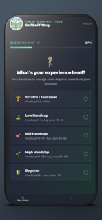 Finlay’s Golf Ball Fitting screenshot 2