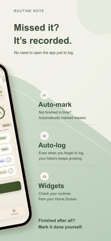 Routine Note: Habit Tracker Screenshot 2 of 4